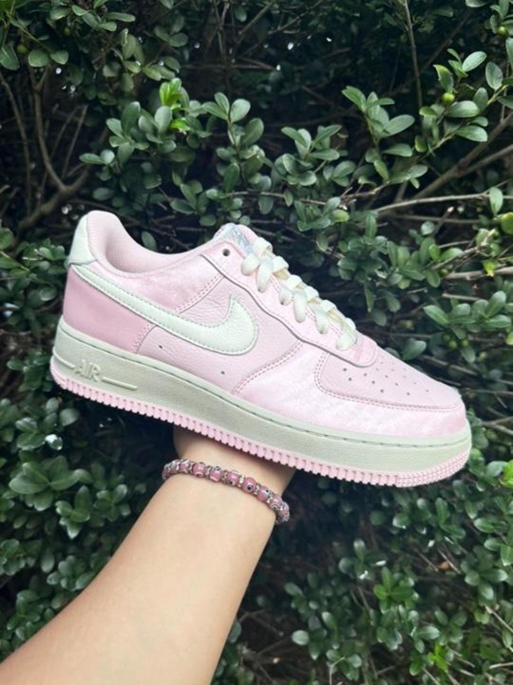 Nike Women’s Pink Air Force 1 Pastel Pink/White